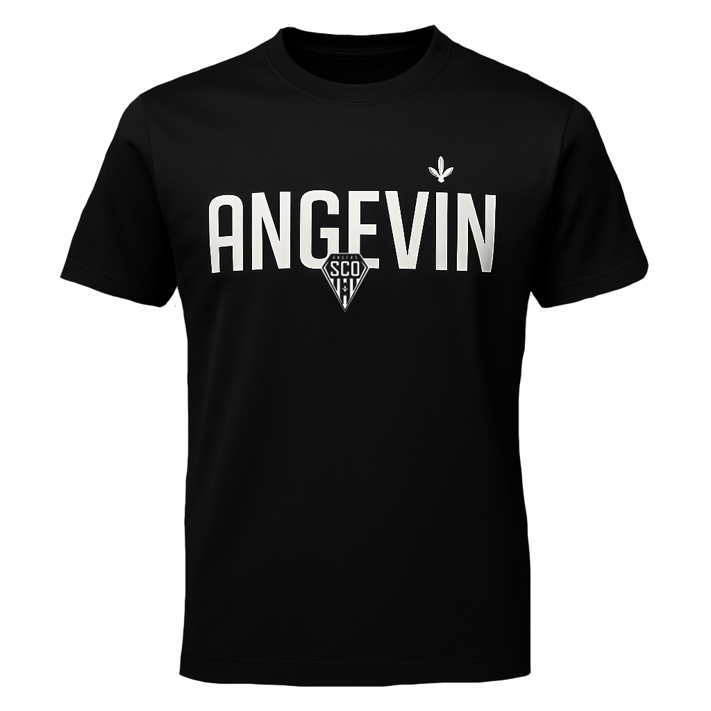 T-Shirt Angevin Noir