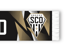 ECHARPE NOIR & OR V2