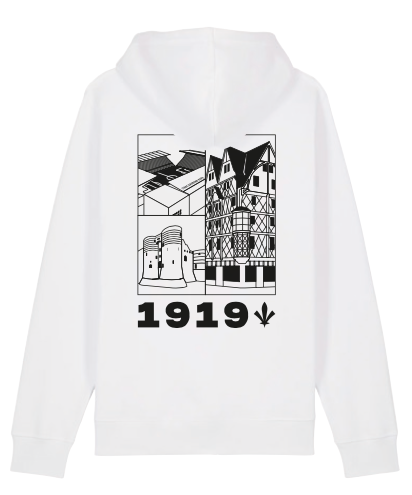 WHITE AD ANGERS SCO HOODIE