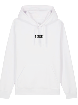 WHITE AD ANGERS SCO HOODIE