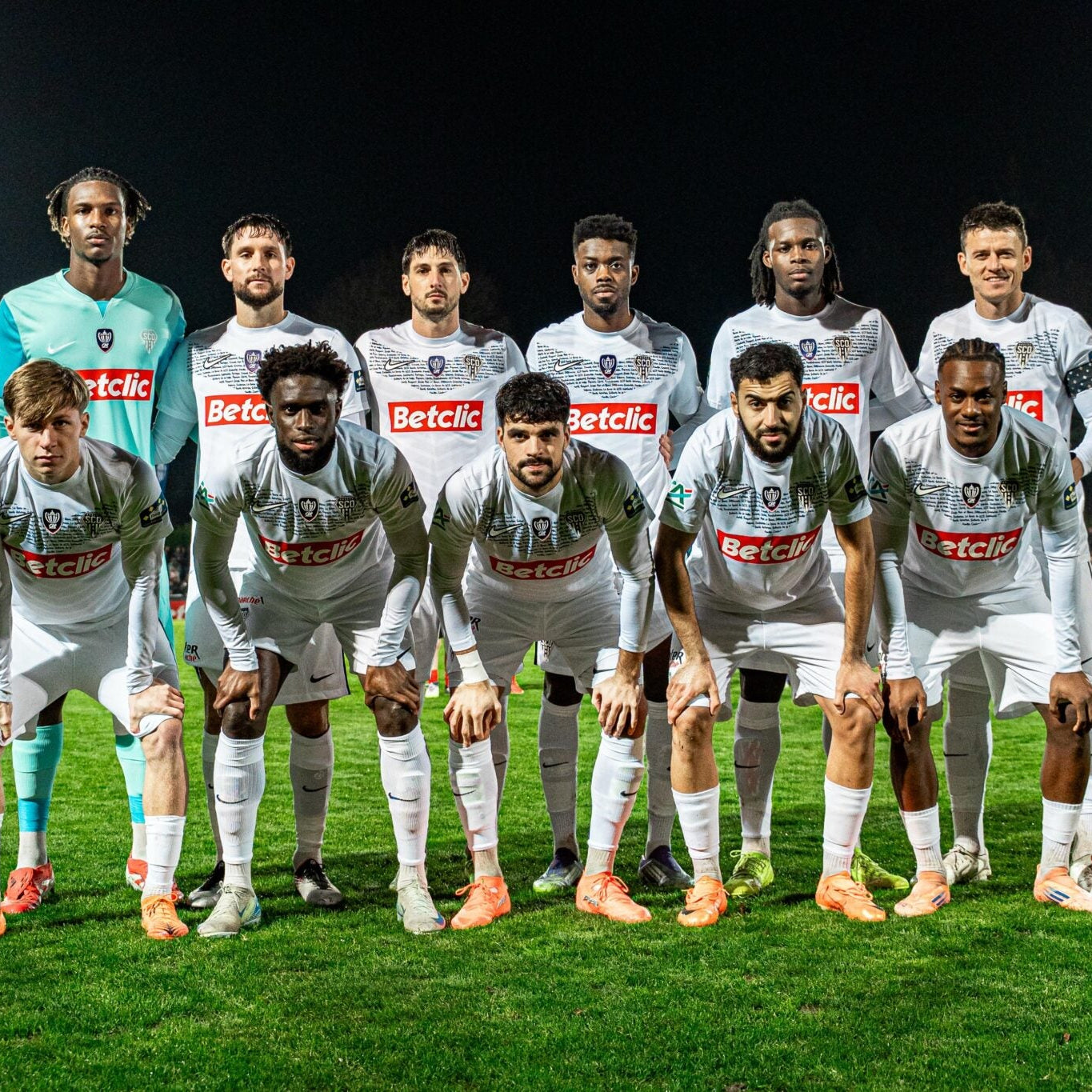 MAILLOTS DE MATCH CDF PORTÉS - vs Les Herbiers