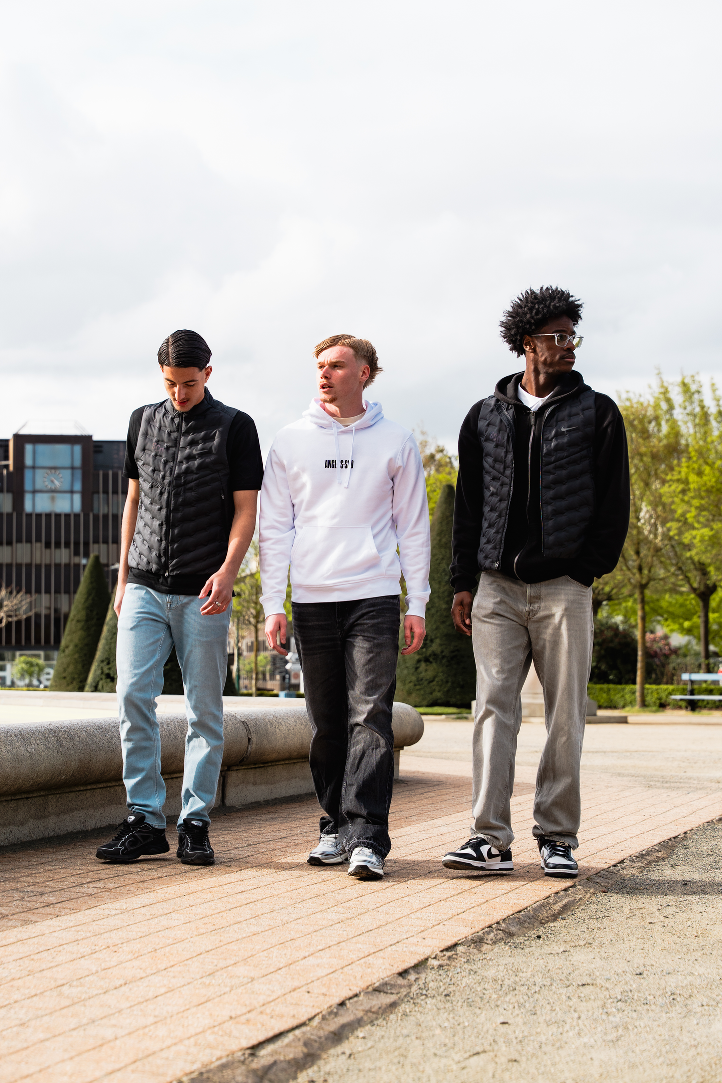 HOODIE BLANC AD ANGERS SCO