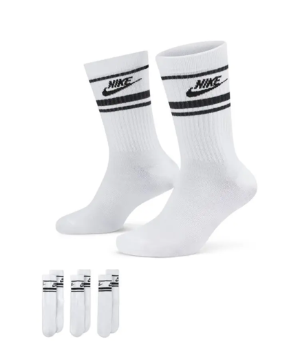 CHAUSSETTES NIKE EVERYDAY ESSENTIAL BLANCHES