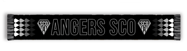 ÉCHARPE ANGERS SCO BLASON