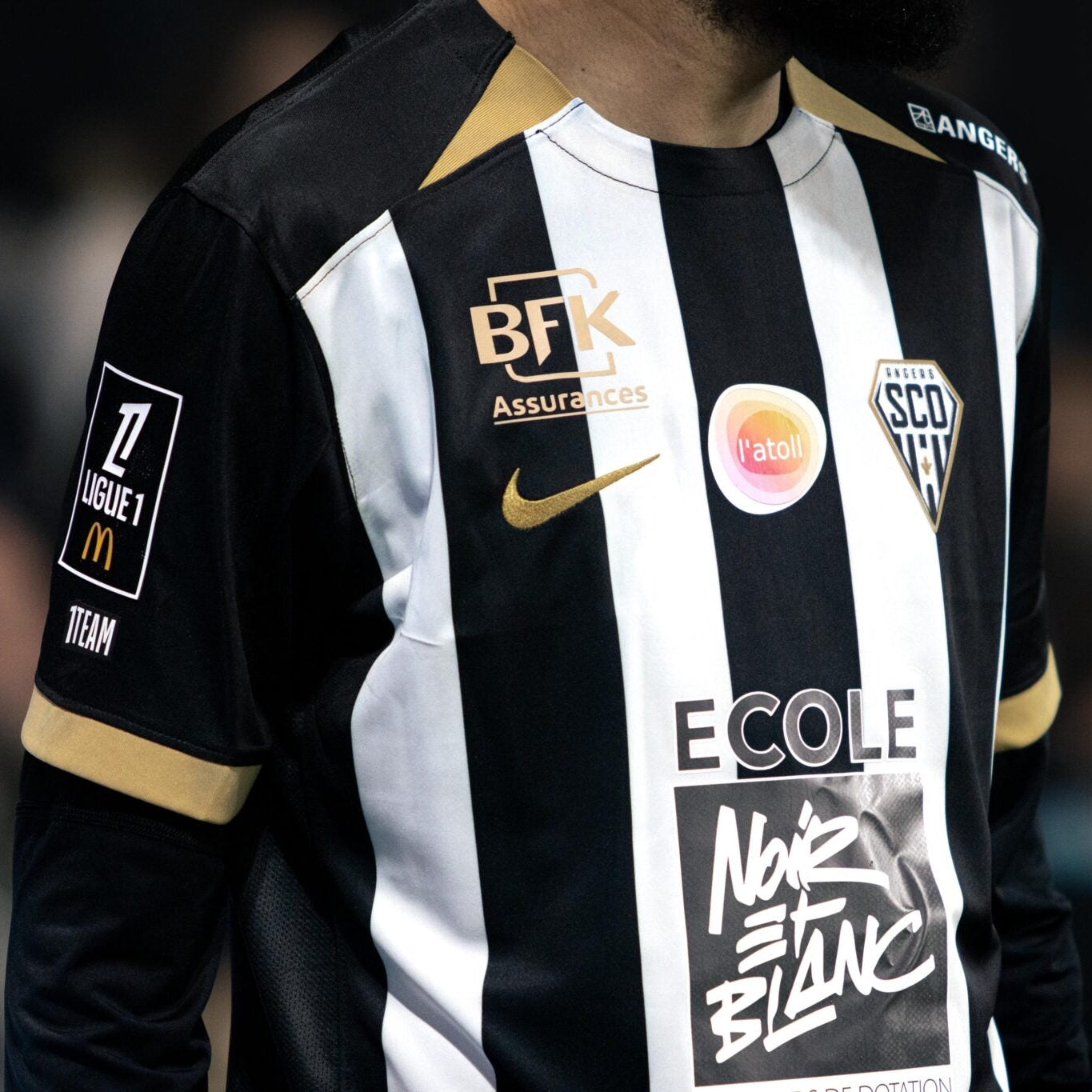 MAILLOTS DE MATCH PORTÉS - vs OLYMPIQUE DE MARSEILLE